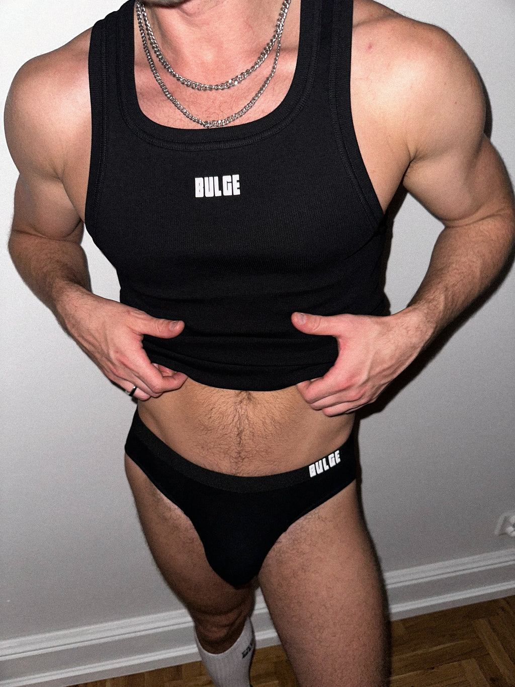 NEXT TANK TOP BULGE · BLACK