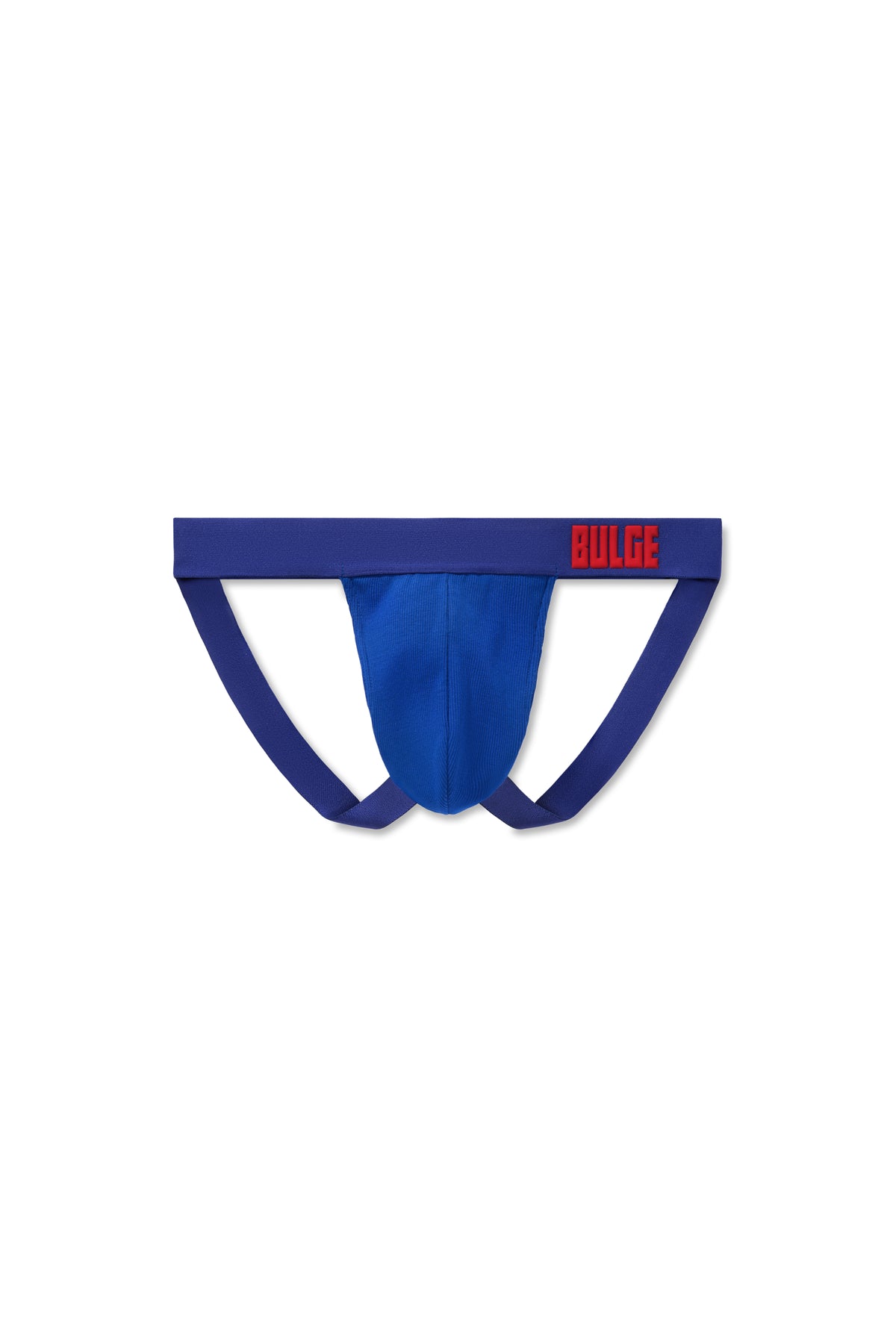 JOCKSTRAP BULGE BLUE · RED LOGO