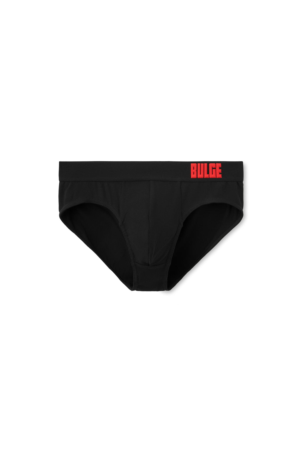 CLASSIC BRIEFS BULGE · BLACK · RED LOGO