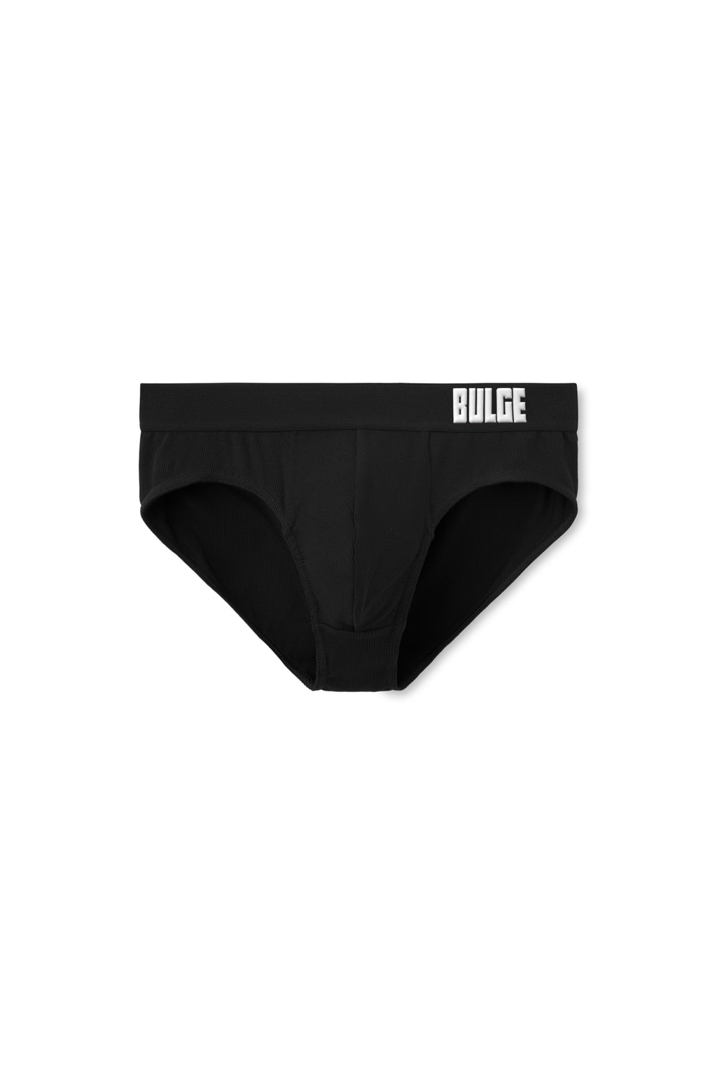 CLASSIC BRIEFS BULGE · BLACK · WHITE LOGO