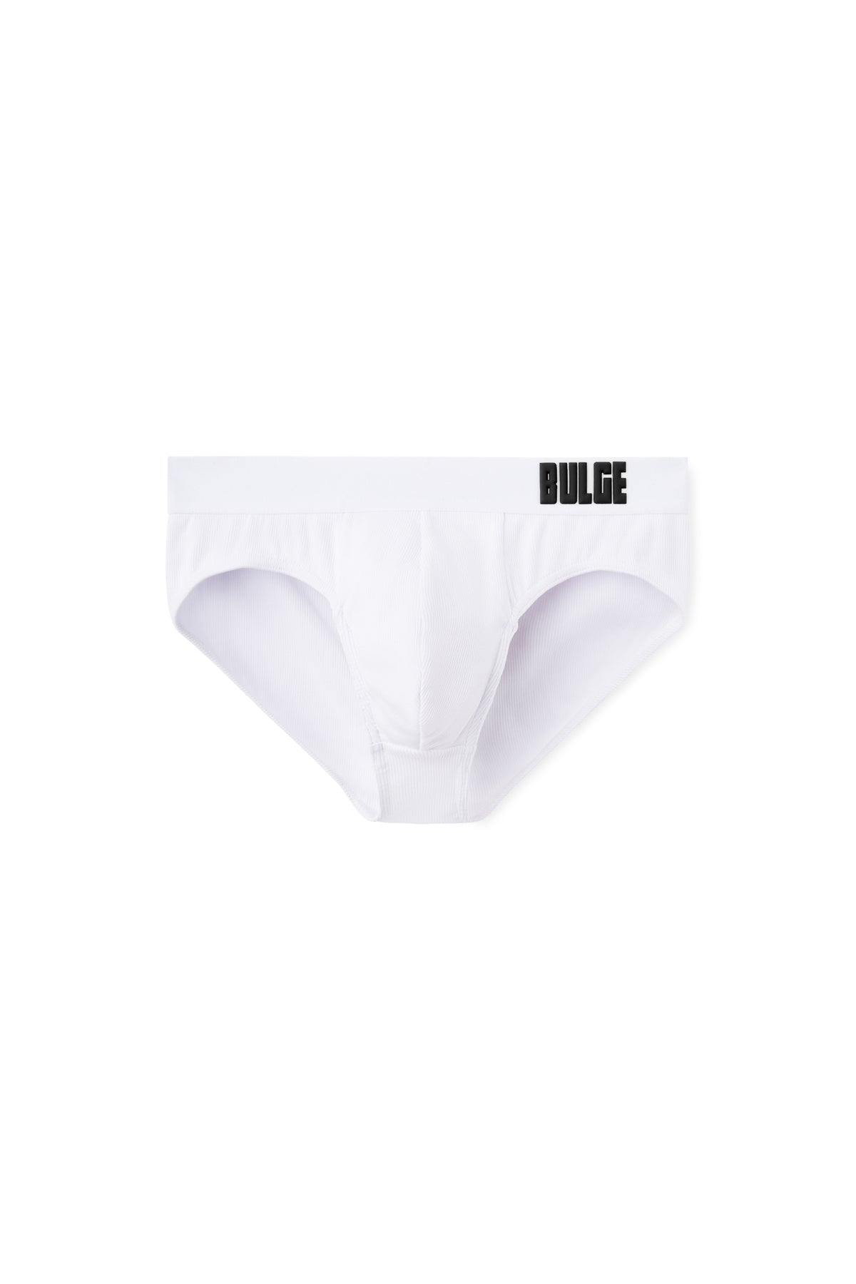 CLASSIC BRIEFS BULGE · WHITE · BLACK LOGO